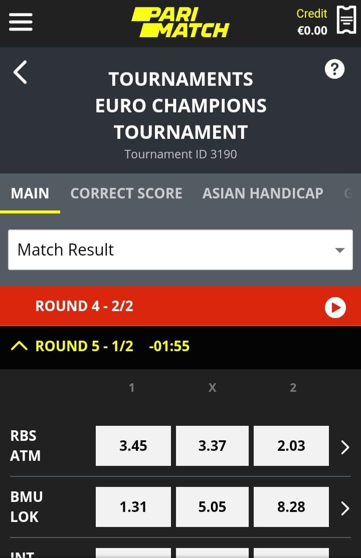 betting on virtual football